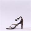 Una Healy Wassup Glitter Strap High Heel - Leopard Print